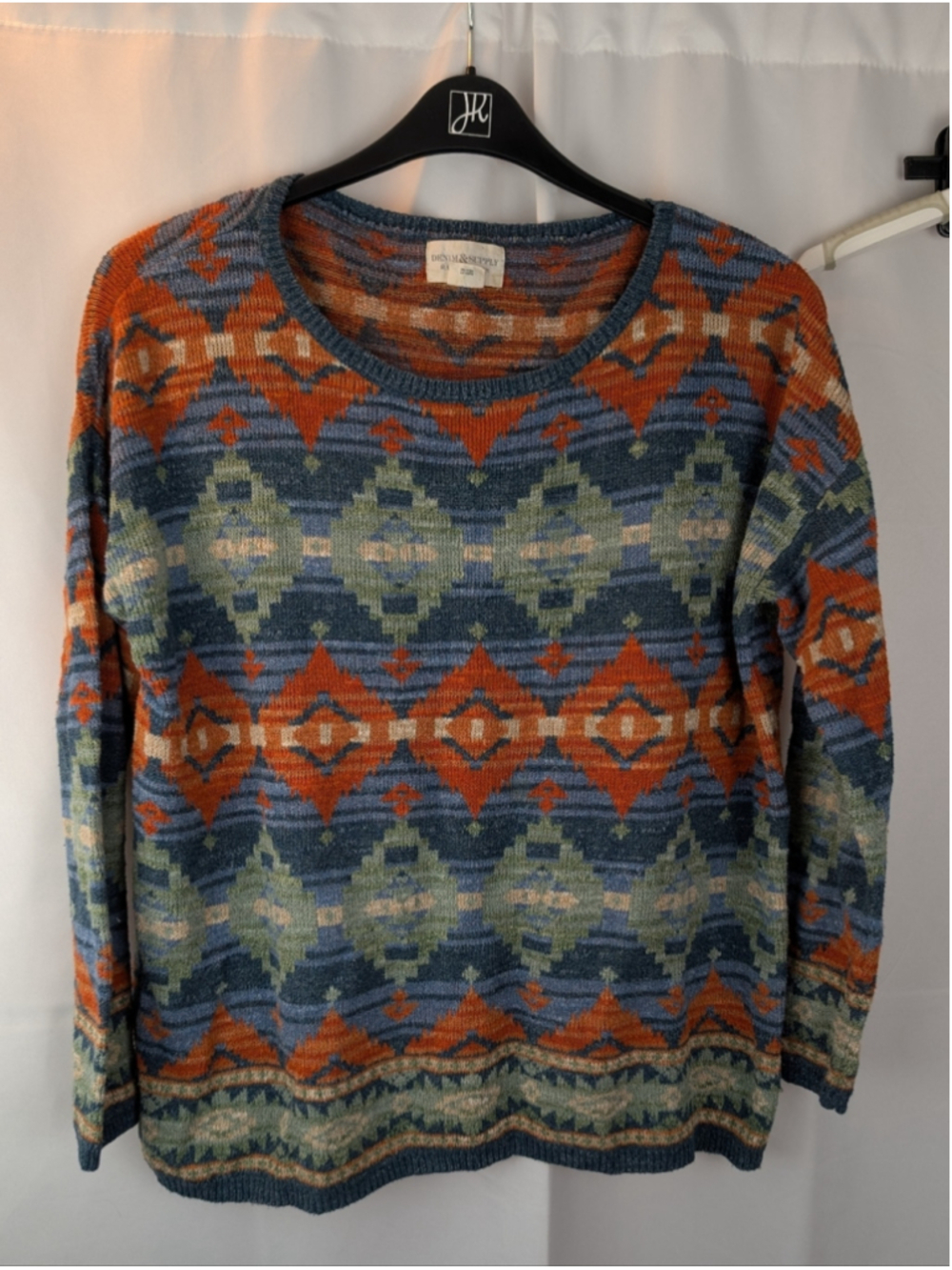 Denim & Supply Ralph Lauren Sweater Southwestern Aztec Size L In EUC